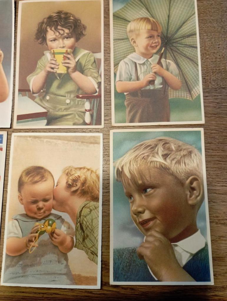Ancienne carte postale, Collections, Envoi, Non affranchie