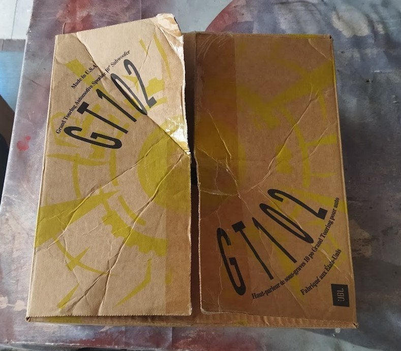 Subwoofer JBL GT102, Ophalen, Gebruikt