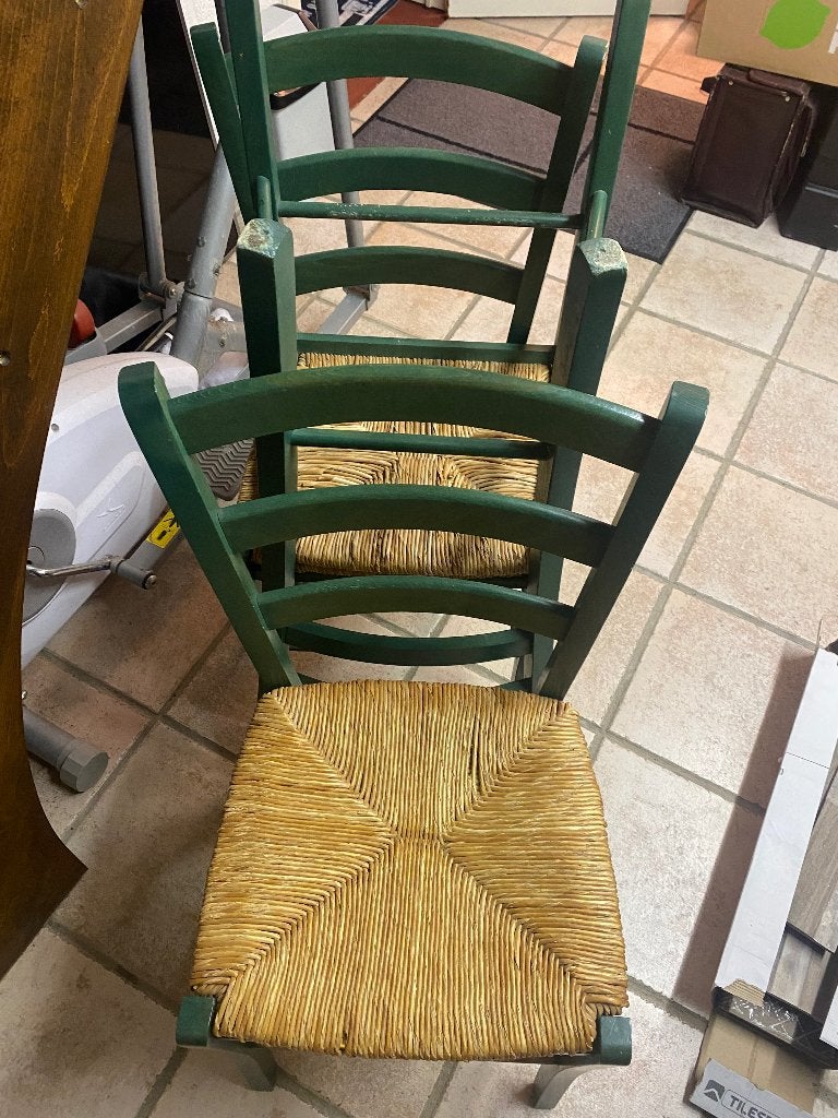 Table +chaises, Maison & Meubles, Tables | Tables à manger, 100 à 150 cm, Quatre personnes, Enlèvement, Utilisé