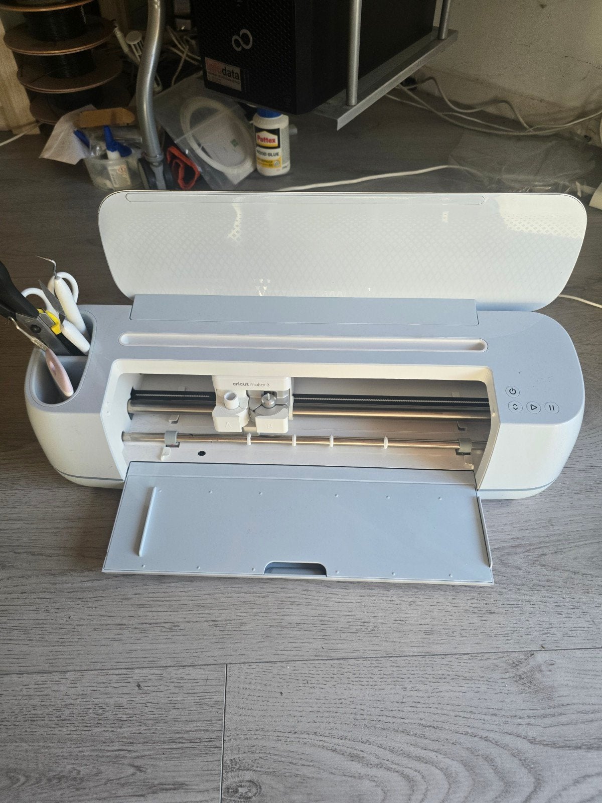 cricut maker 3, Bleu, Comme neuf, Enlèvement, Machine