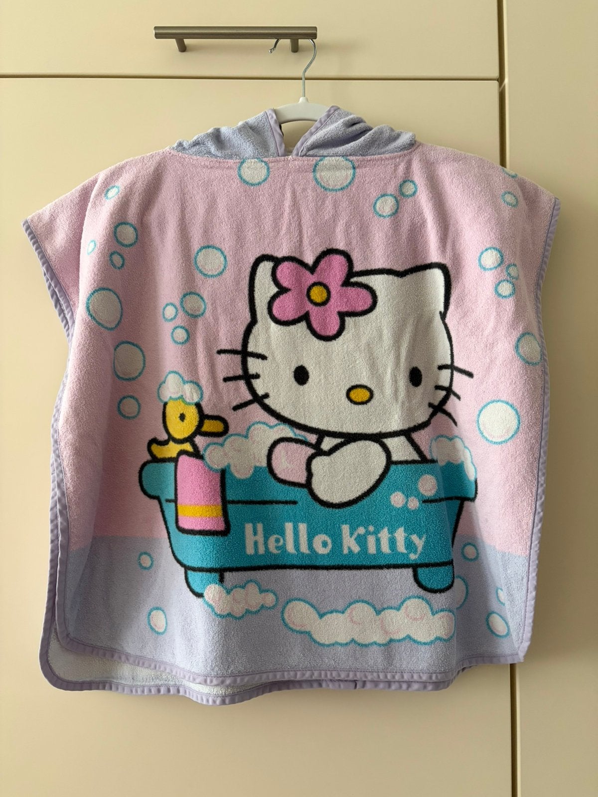 Badponcho Hello Kitty, Kinderen en Baby's, Kinderkleding | Kinder-zwemkleding, Jongen of Meisje, One size, Ophalen of Verzenden