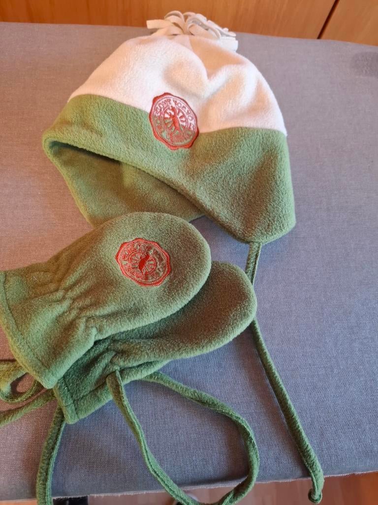 Mutsje met wantjes, Enfants & Bébés, Vêtements de bébé | Bonnets, Écharpes & Moufles, Enlèvement ou Envoi, Utilisé, Garçon, Bonnet