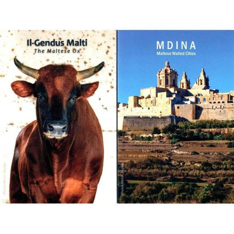 2x 2 euros Malte 2025 Mdina + Boeuf, Timbres & Monnaies, Monnaies | Europe | Monnaies euro, Enlèvement ou Envoi, Malte, 2 euros