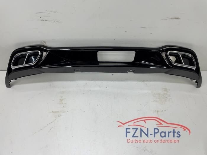 VW Golf 8 R-Line Diffuser Onderlip Hoogglans Zwart, Auto-onderdelen, Ophalen of Verzenden, Gebruikt, Achter, Bumper