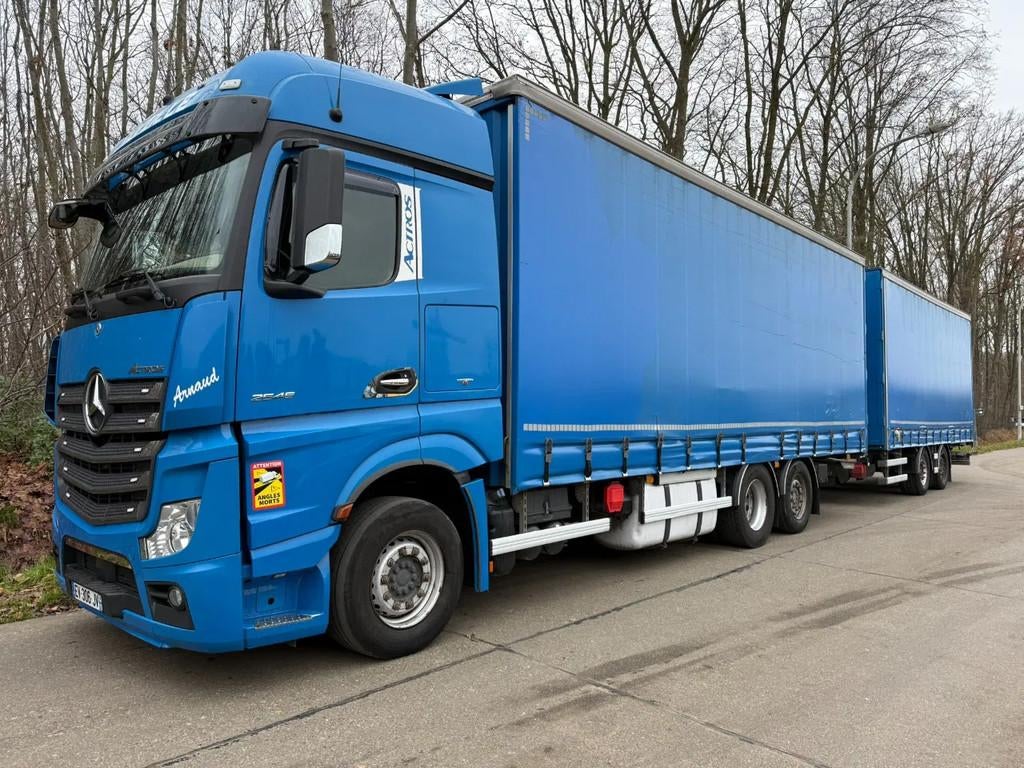 Mercedes-Benz Actros 2545 / Big Space / Retarder + Fruehauf, Auto's, Automaat, Euro 6, Mercedes-Benz, Diesel