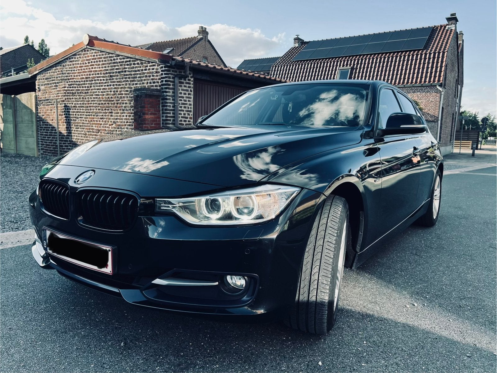 BMW 316 - Sportline - cuir - appareil photo - sans accident, Autos, BMW, Achat, Carnet d'entretien, Noir, Automatique