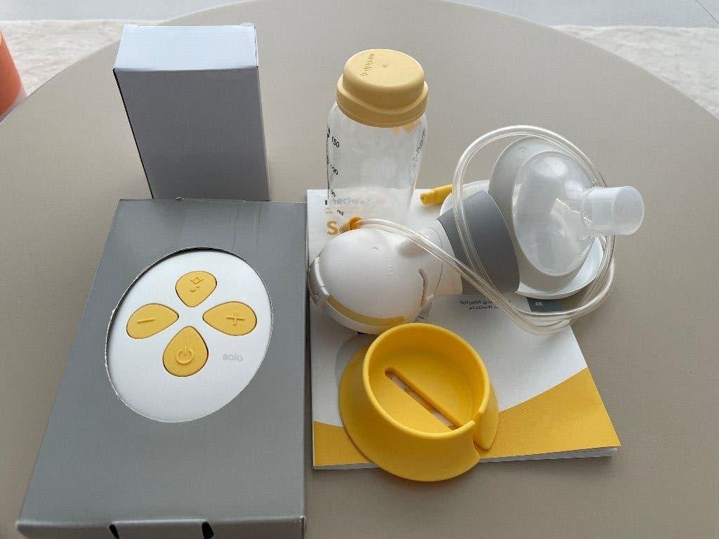 Medela Solo borstkolf, Kinderen en Baby's, Ophalen, Zo goed als nieuw, Borstkolf, Medela