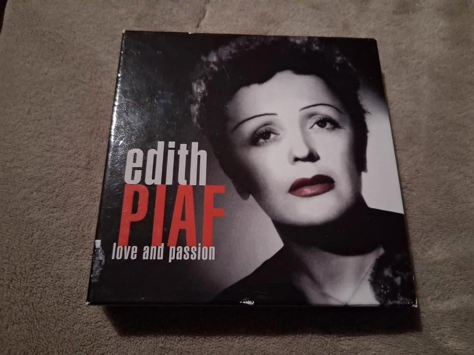 Unieke luxe 4cd-box Edith Piaf, love and Passion, Ophalen of Verzenden, Zo goed als nieuw, Chanson