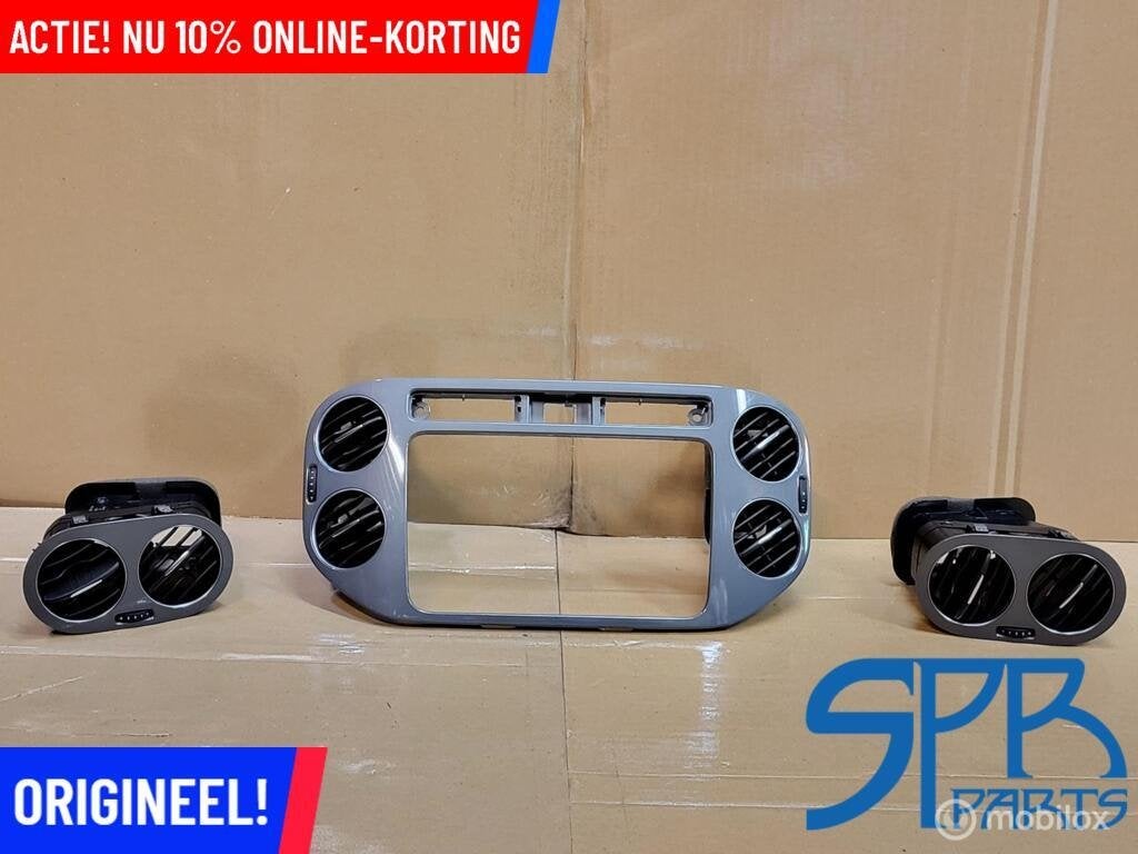 Vw GOLF PLUS TIGUAN 5N0 INTERIEURLIJST SET LUCHTROOSTER NEW, Auto-onderdelen, VOLKSWAGEN, Volkswagen, Nieuw, Ophalen of Verzenden