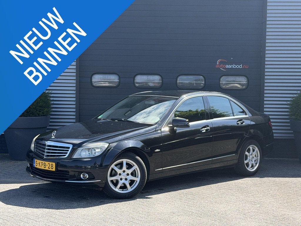 Mercedes-Benz C-klasse 200 CDI BlueEFFICIENCY Business Class, Auto's, 4 cilinders, 136 pk, Parkeersensor, Zwart