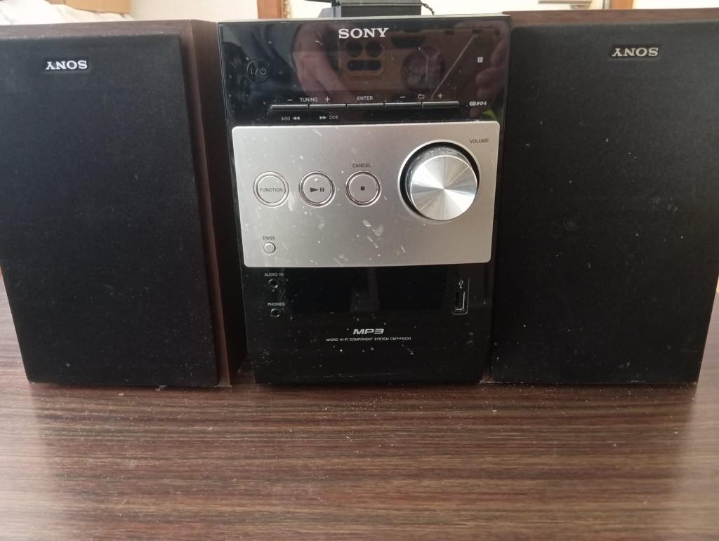 Sony CMT-FX200 Micro-HiFi-systeem met cd-speler en usb, Ophalen, Sony