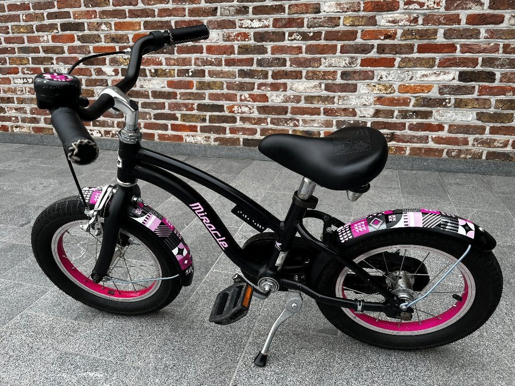 kinderfiets 14 inch, Ophalen, Zo goed als nieuw, Terugtraprem, Minder dan 16 inch