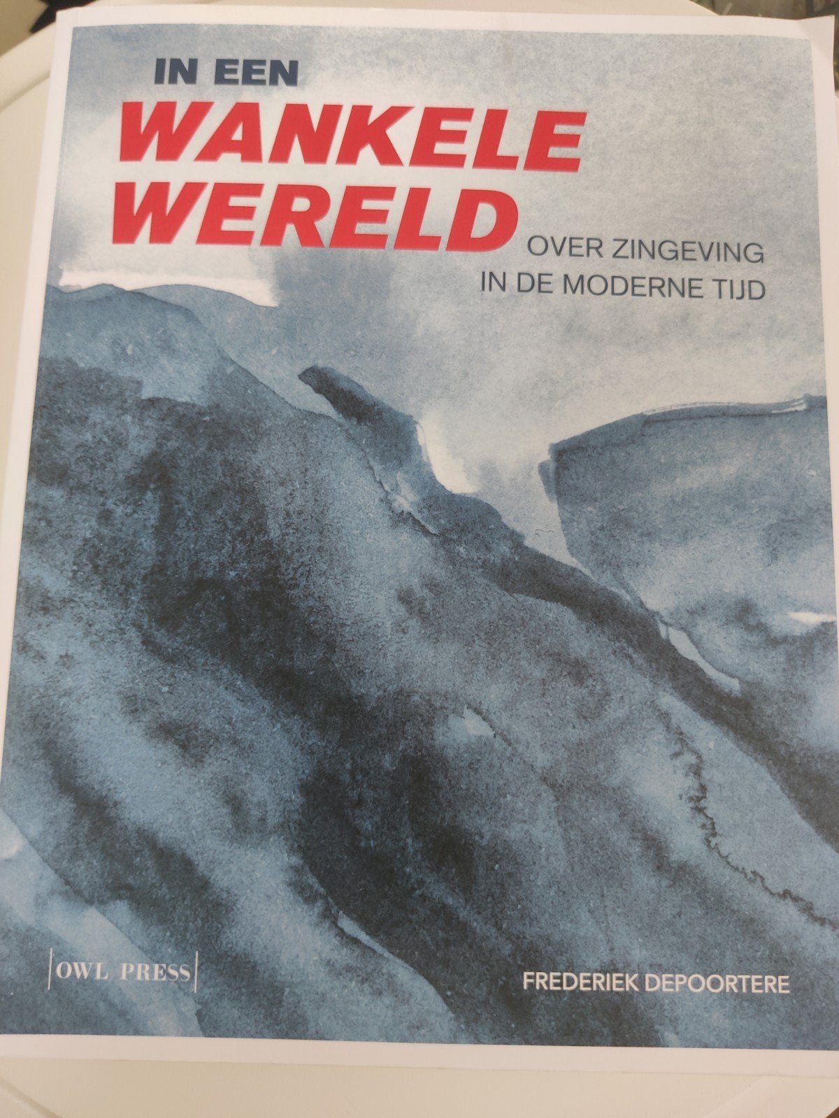 Frederiek Depoortere - In een wankele wereld, Boeken, Ophalen of Verzenden, Frederiek Depoortere