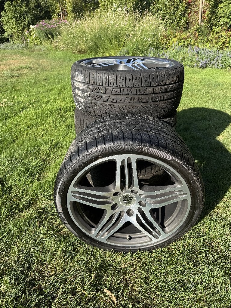 Originele Porsche 997 Turbo II velgen 19" - Winter(DOT 2812), Gebruikt, 295 mm, Banden en Velgen, Winterbanden