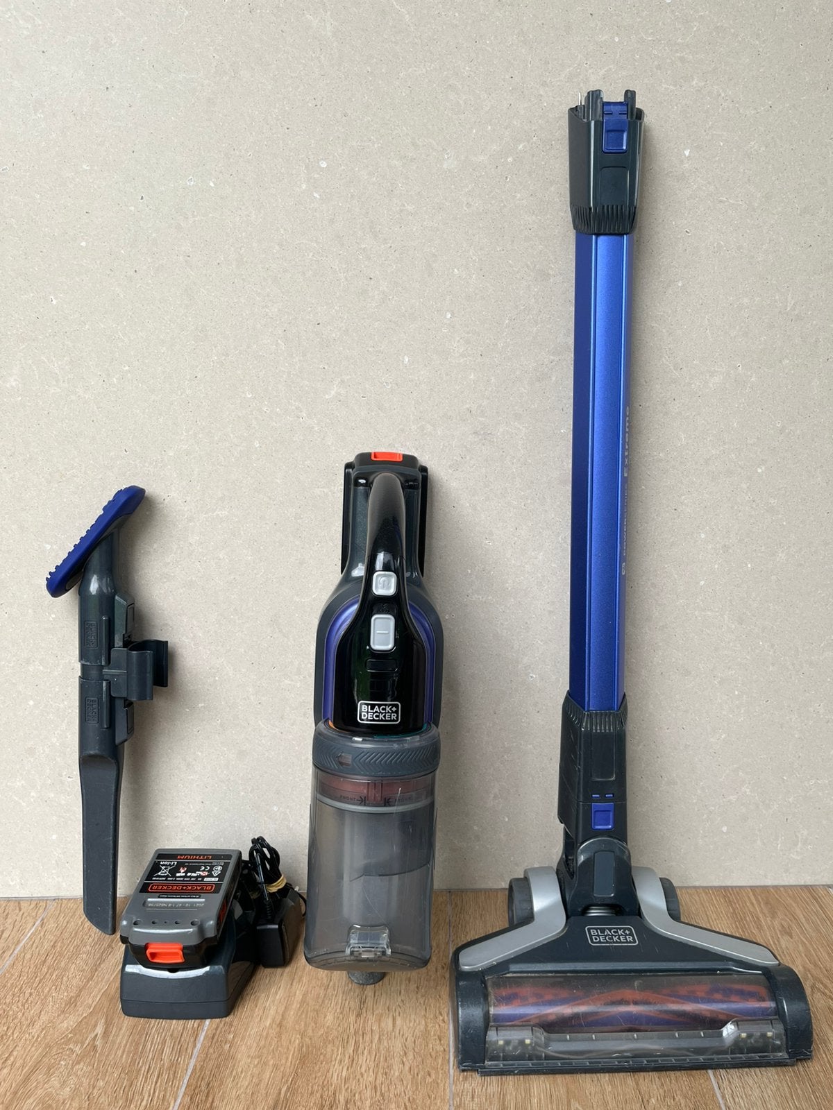 Steelstofzuiger black + decker powerseries extreme, Overige merken, Gebruikt, Ophalen of Verzenden, Geschikt voor tapijt