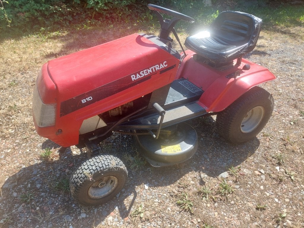 Rasentrac B10 - Briggs & Stratton 11,5pk - werkend, Tuin en Terras, Zitmaaiers, Gebruikt, Minder dan 90 cm, Elektrische starter