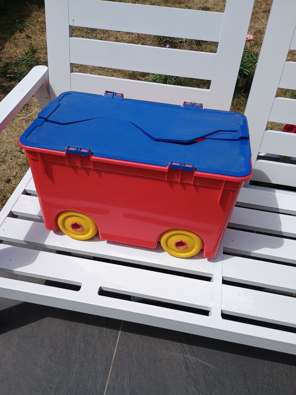 Boîte de rangement à roulettes pour jouets, Enlèvement, Utilisé, Autres types