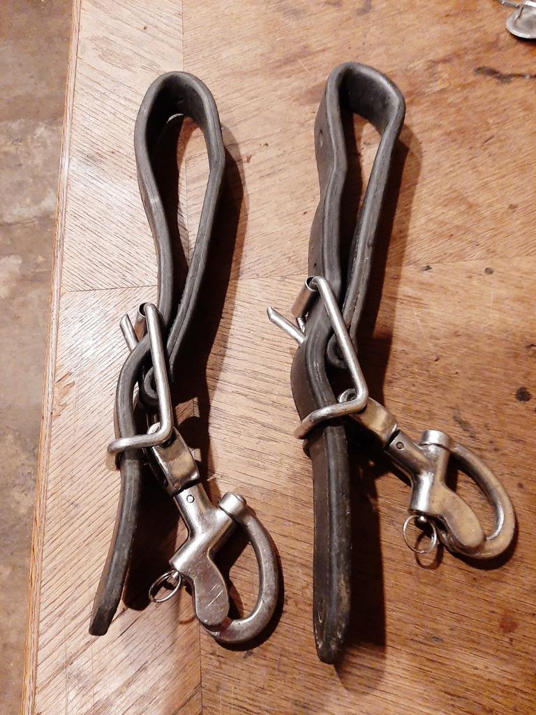 🔴PROFESSIONELE  -VAN RIJS- SET ZWARE DISSELRIEMEN 75 €  🔴, Dieren en Toebehoren, Ophalen of Verzenden