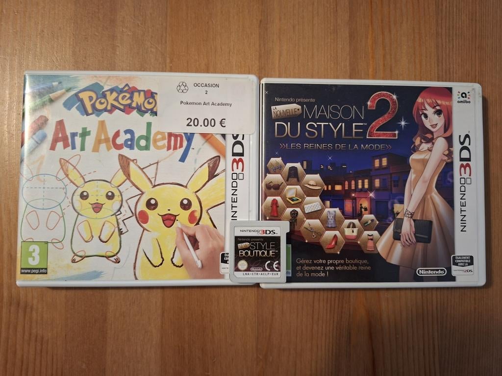 Lot de jeux Nintendo 3DS, Consoles de jeu & Jeux vidéo, Jeux | Nintendo 2DS & 3DS, 1 joueur, Autres genres, Enlèvement, Utilisé