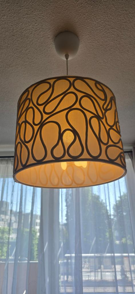 Lampe ikea beige déco lot de 2, Enlèvement, Beige