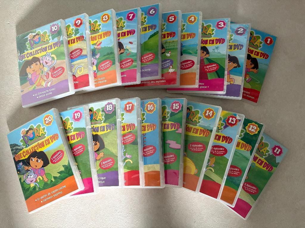 DVD Dora (Collection complète 40 numéros), À partir de 6 ans, Coffret, Comme neuf, Enlèvement
