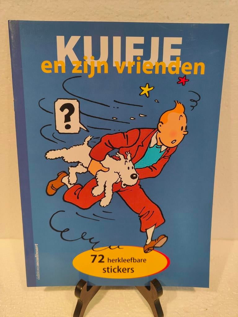 Kuifje en zijn vrienden - Stickerboek met 72 stickers, Verzamelen, Verzenden, Kuifje, Nieuw, Boek of Spel