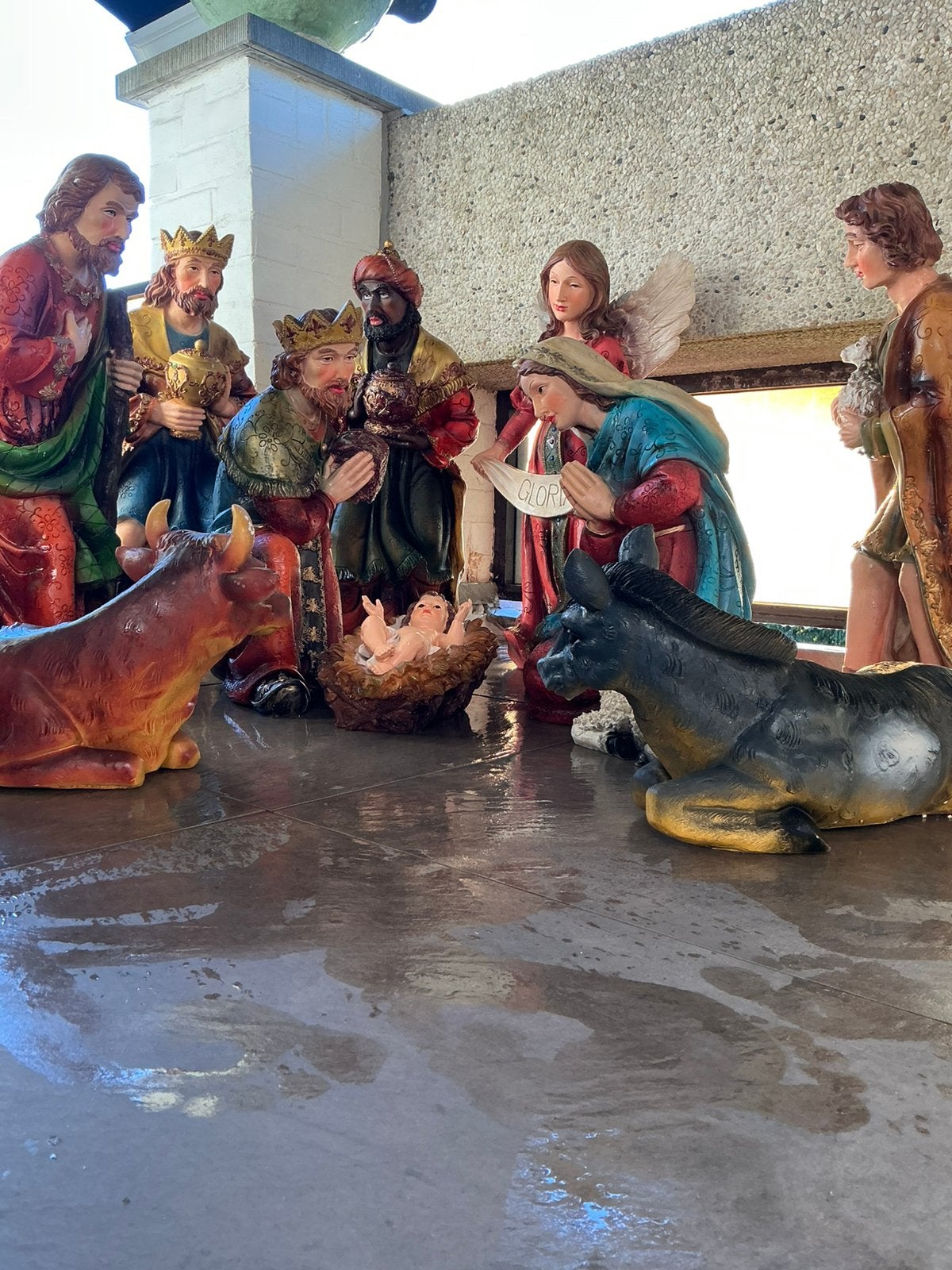 Kerststalbeelden, Ophalen, Zo goed als nieuw
