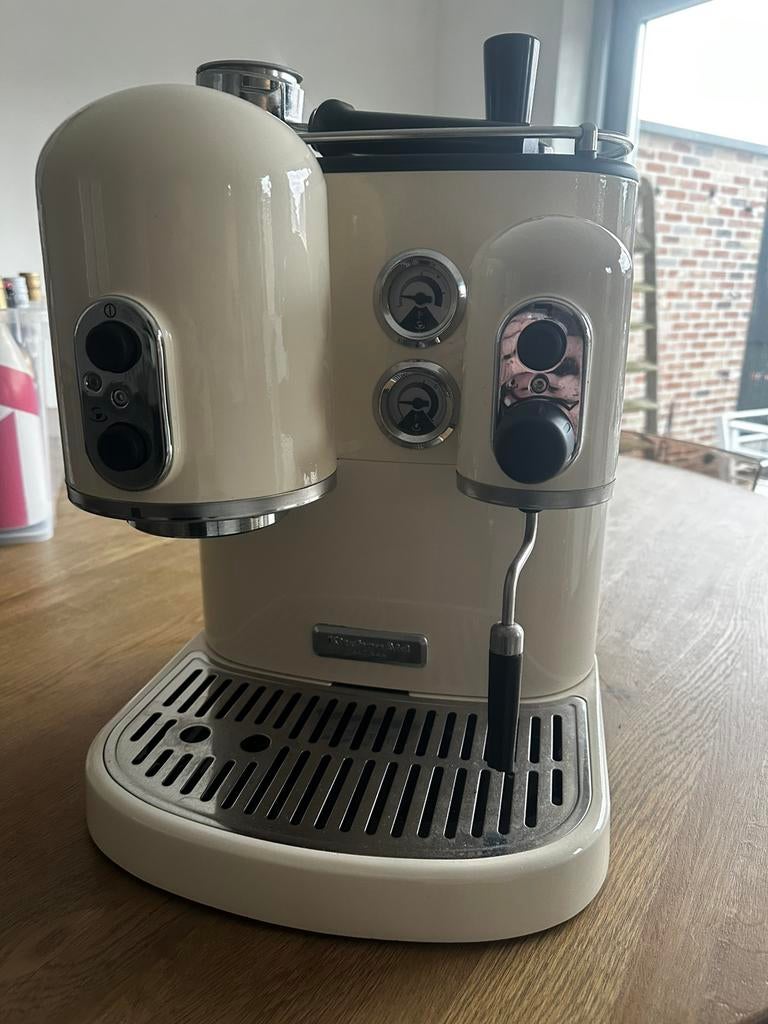 KitchenAid Koffiemachine 5KES2102, Ophalen, Zo goed als nieuw, Koffiemachine, Koffiebonen