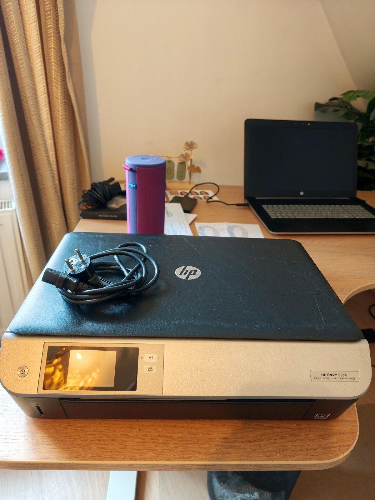 Imprimante multifonction HP Envy 5534 – Bon état, Informatique & Logiciels, Sans fil, Enlèvement ou Envoi, Imprimante, Imprimante à jet d'encre