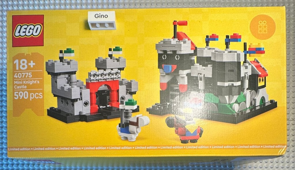 LEGO Castle Mini Knight's Castle (40775), Nieuw, Ophalen of Verzenden, Castle, Complete set
