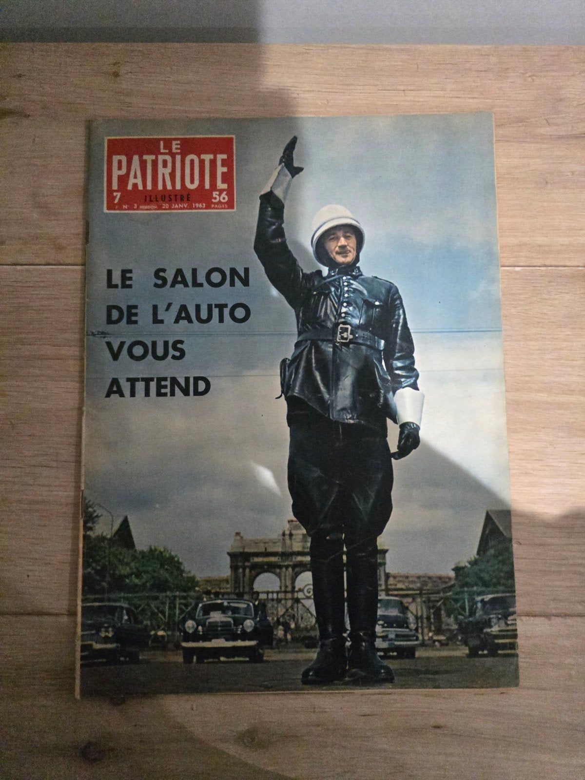 Le Patriote Illustré n3 – 20 janvier 1963 – Salon de l’Auto, Livres, Enlèvement ou Envoi