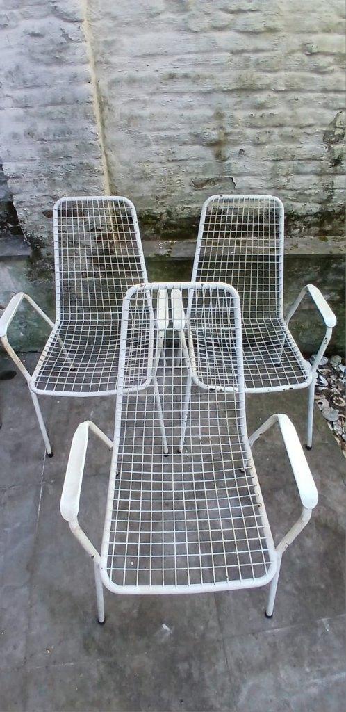 3 emu rio stoelen hoge rug SET, Ophalen
