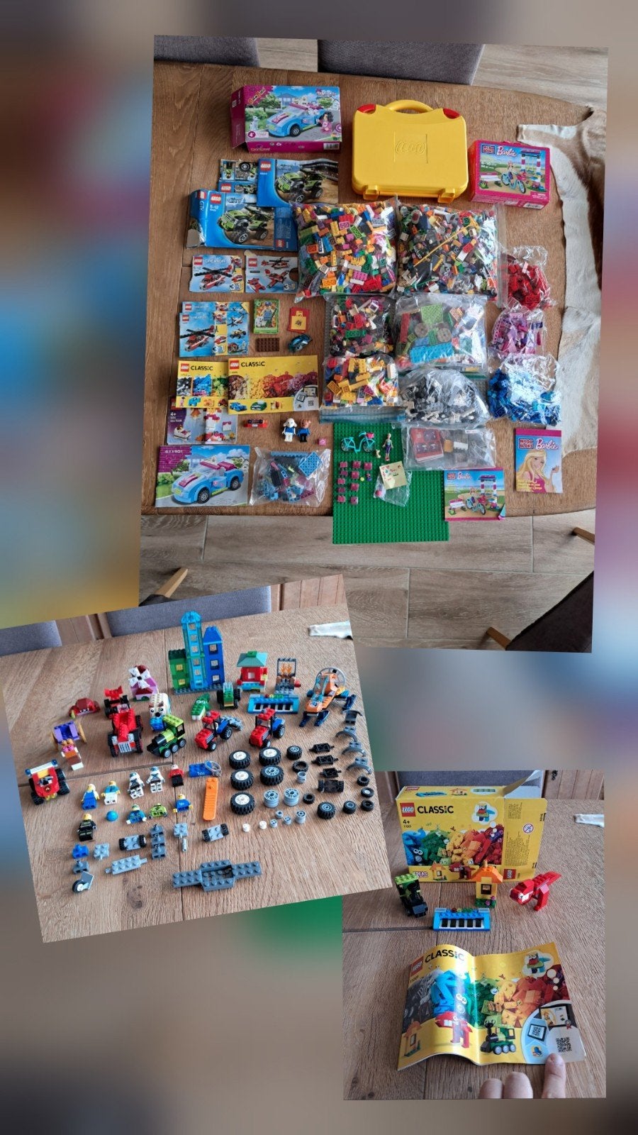 Grote partij LEGO met grondplaten, grote zakken lego en meer, Ophalen, Inclusief accessoires, Losse stenen, Lego