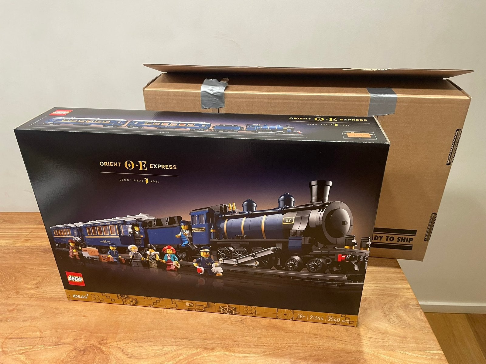 LEGO Orient Express 21344, Ophalen, Lego, Nieuw, Compleet