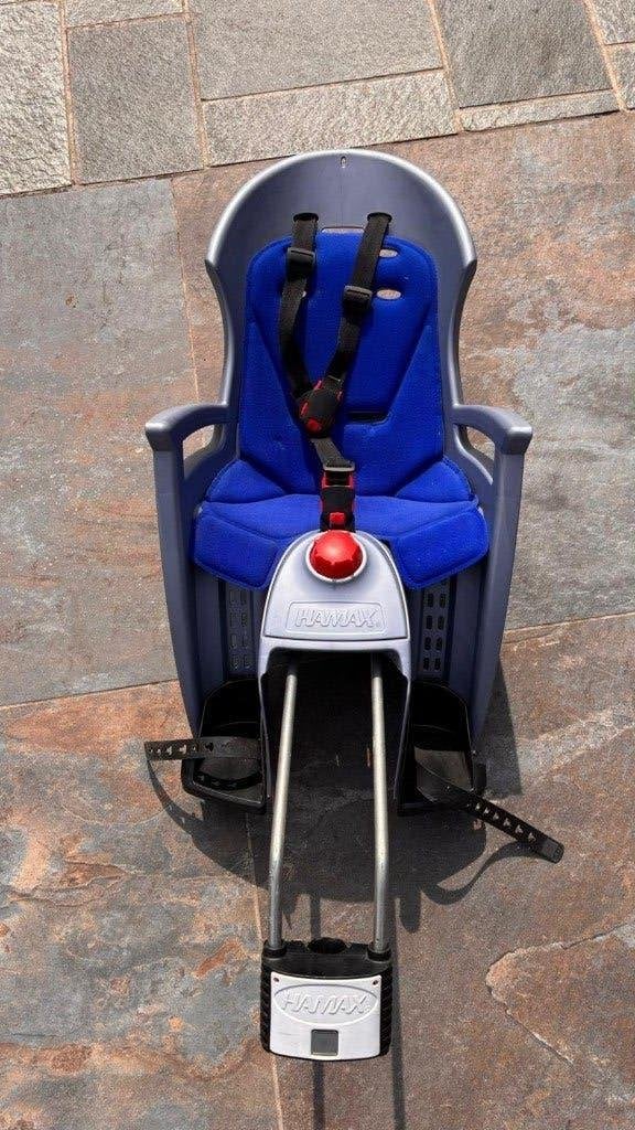 Siège enfant pour vélo Hamax Siesta, Vélos & Vélomoteurs, Accessoires vélo | Sièges de vélo, Utilisé, Siège arrière, Repose-pieds