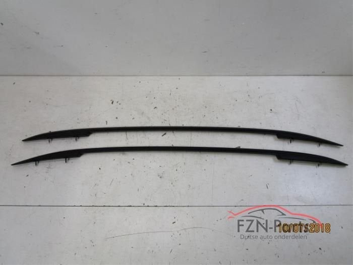 VW Tiguan 5N0 Dak rails dragers mat zwart set links rechts (, Enlèvement ou Envoi, Utilisé