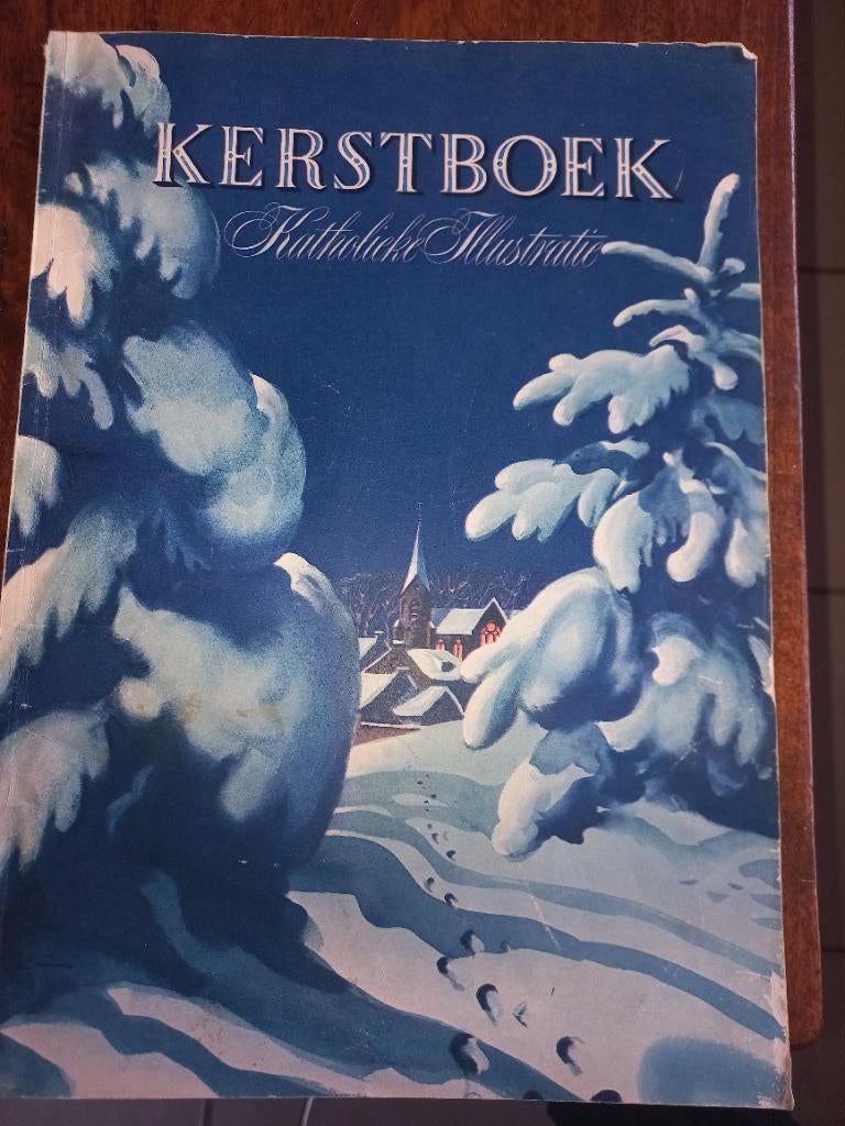 Kerstboek katholieke illustratie 1953, Ophalen