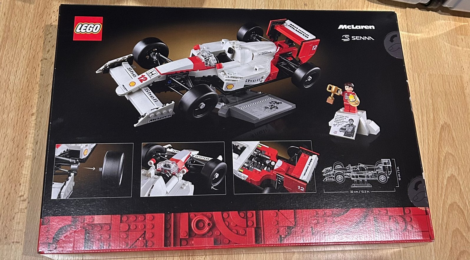 Lego Icons McLaren MP4/4 en Ayrton Senna, Kinderen en Baby's, Lego, Ophalen of Verzenden, Icons, Nieuw