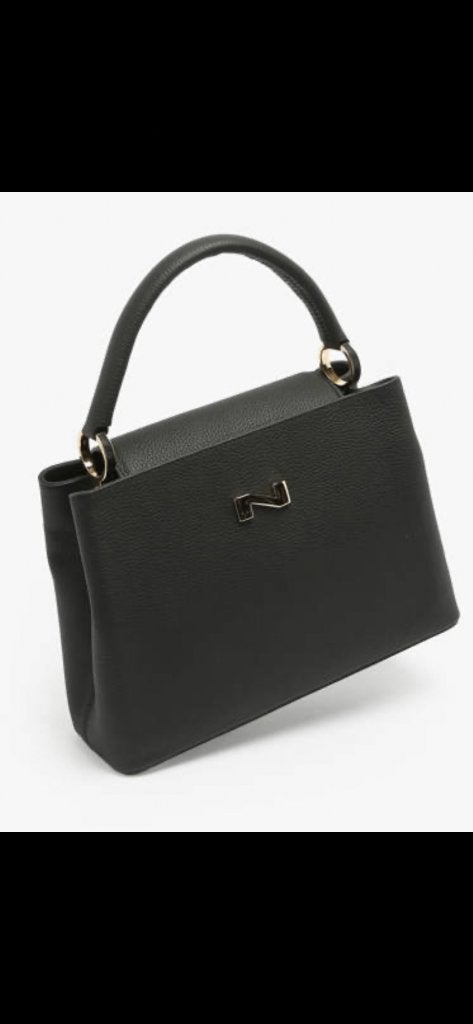 Magnolia handtas Nathan Baume, Handtassen en Accessoires, Ophalen, Zo goed als nieuw, Zwart, Handtas