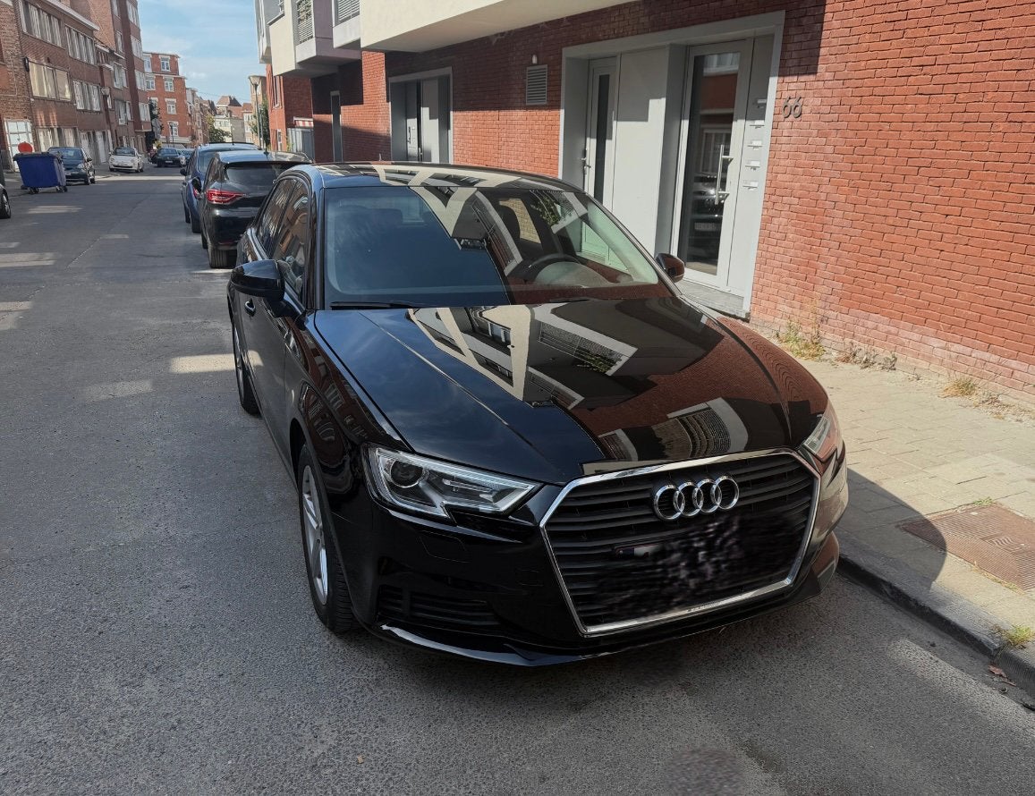 Audi A3 Sportback, Auto's, Stof, Euro 6, Zwart, Particulier