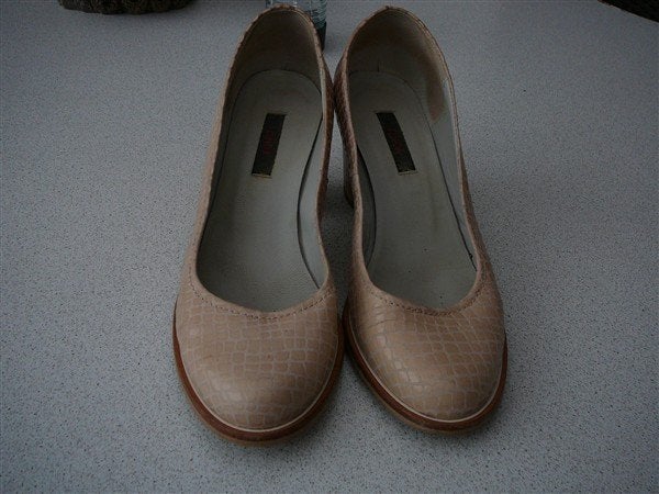 Mooie lederen schoenen Zinda 38, Kleding | Dames, Schoenen, Ophalen, Beige, Schoenen met hoge hakken, Zinda