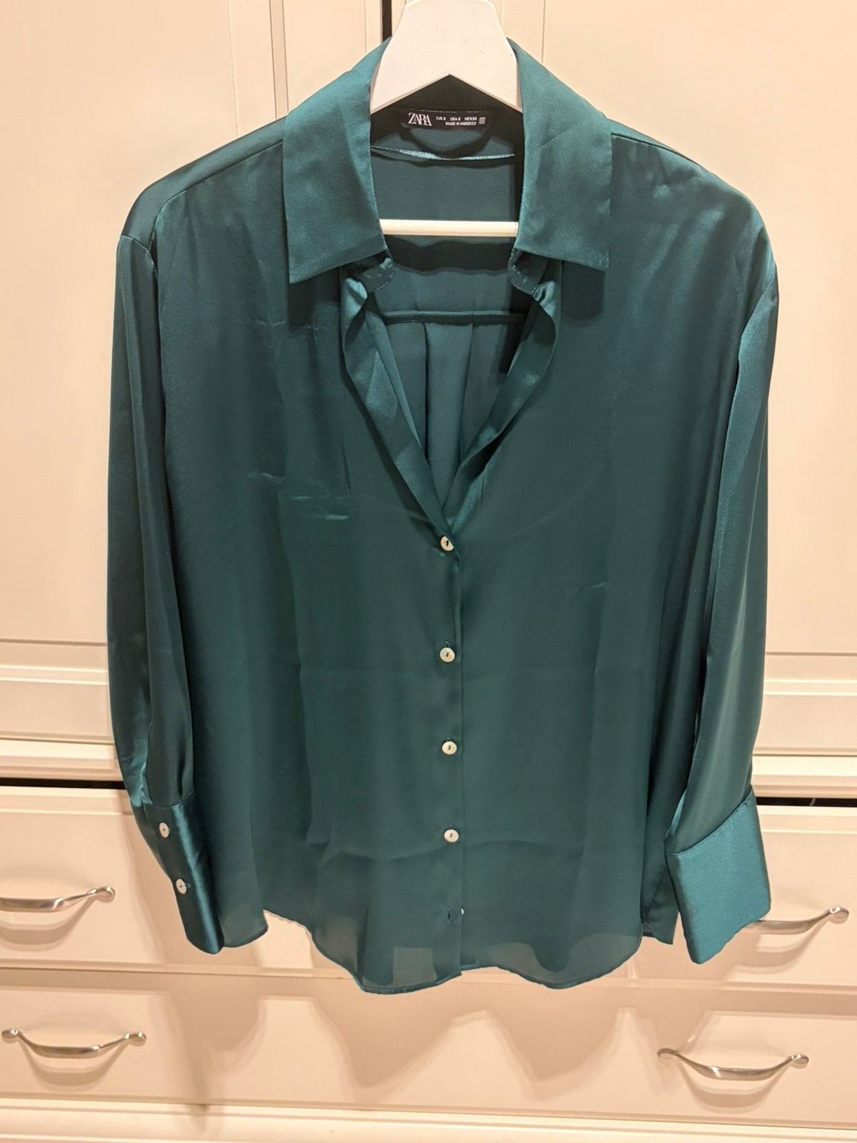 3 Zara Blouses, Kleding | Dames, Blouses en Tunieken, Ophalen, Zo goed als nieuw, Blauw