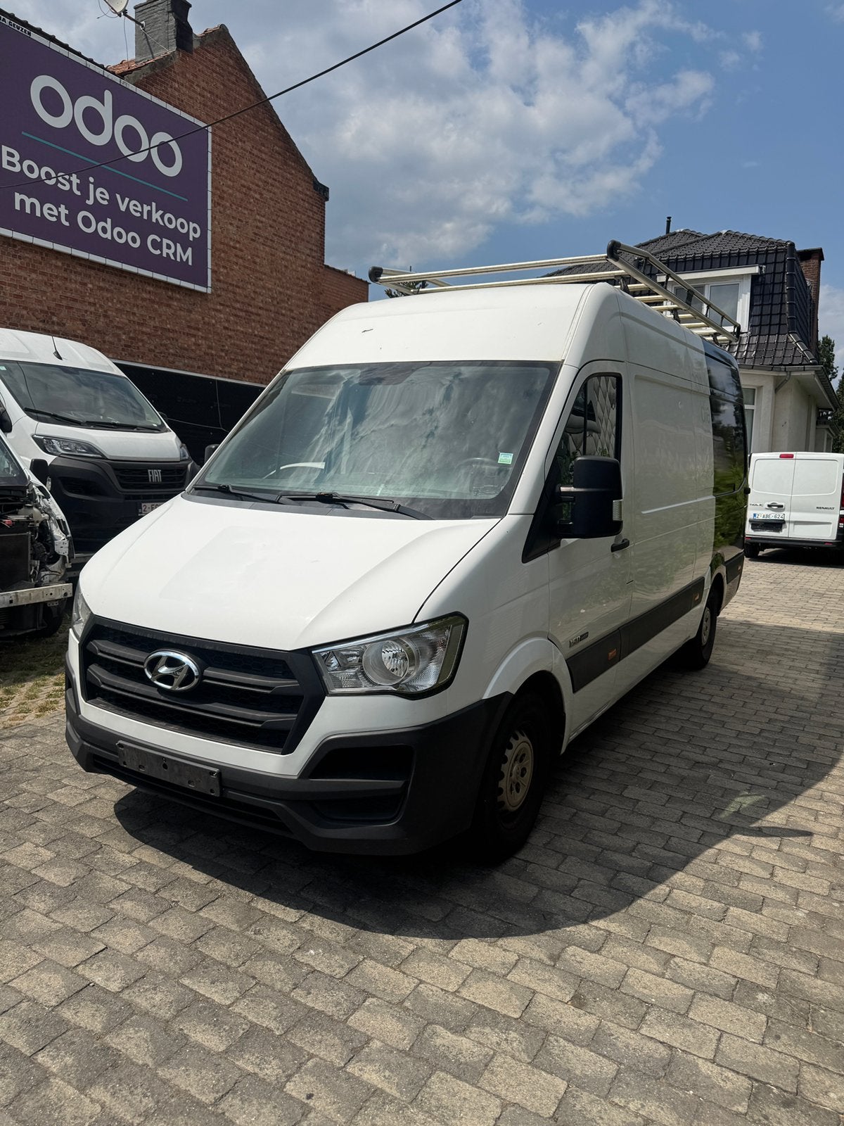 Hyundai H350 L3H2 2018 5950 EXCLUSIEF BTW AIR-CO TREKHAAK, 2500 cc, Bedrijf, Multifunctioneel stuurwiel, BTW verrekenbaar