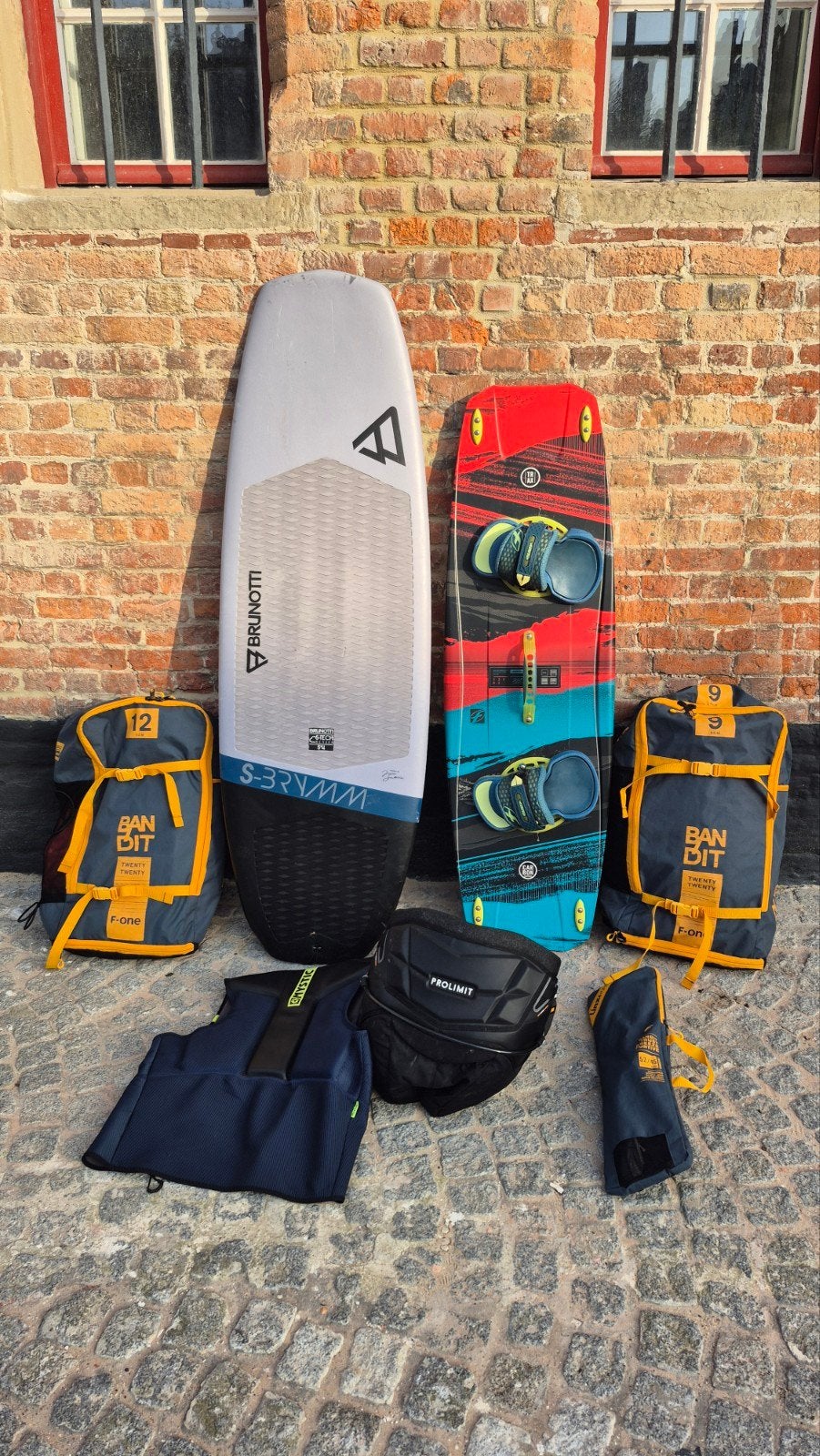 PACK COMPLET KITESURF F-ONE, Sports nautiques & Bateaux, Enlèvement ou Envoi, Kite