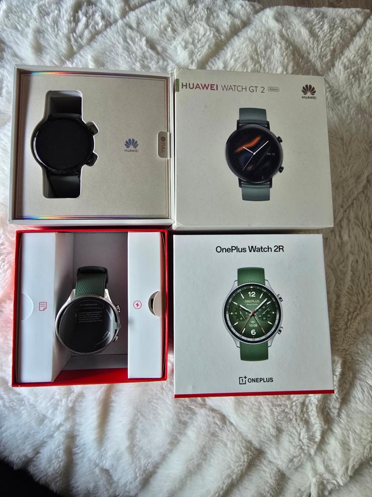 One Plus Watch 2R en Huawei Watch GT 2, Ophalen