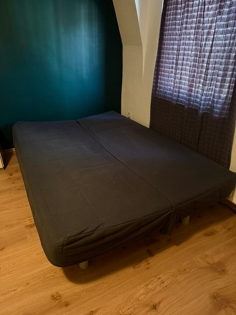 Canapé-lit IKEA NYHAMN 140x200 cm, Gris, Queen size, 140 cm, Enlèvement