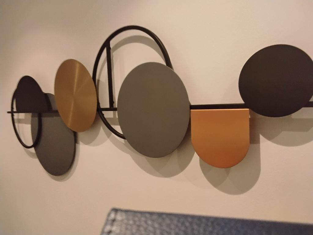 Moderne kunst, Métal, Multicolore, Comme neuf, Enlèvement