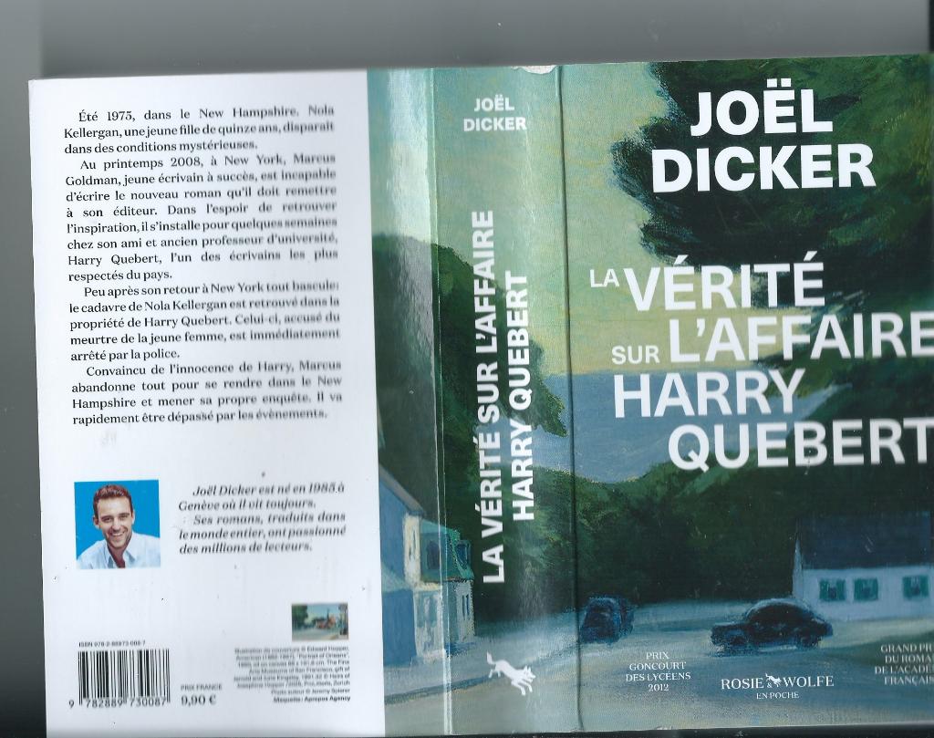 Joel Dicker: De waarheid over de Harry Quebert-zaak, Ophalen, België, Joël Dicker, Zo goed als nieuw