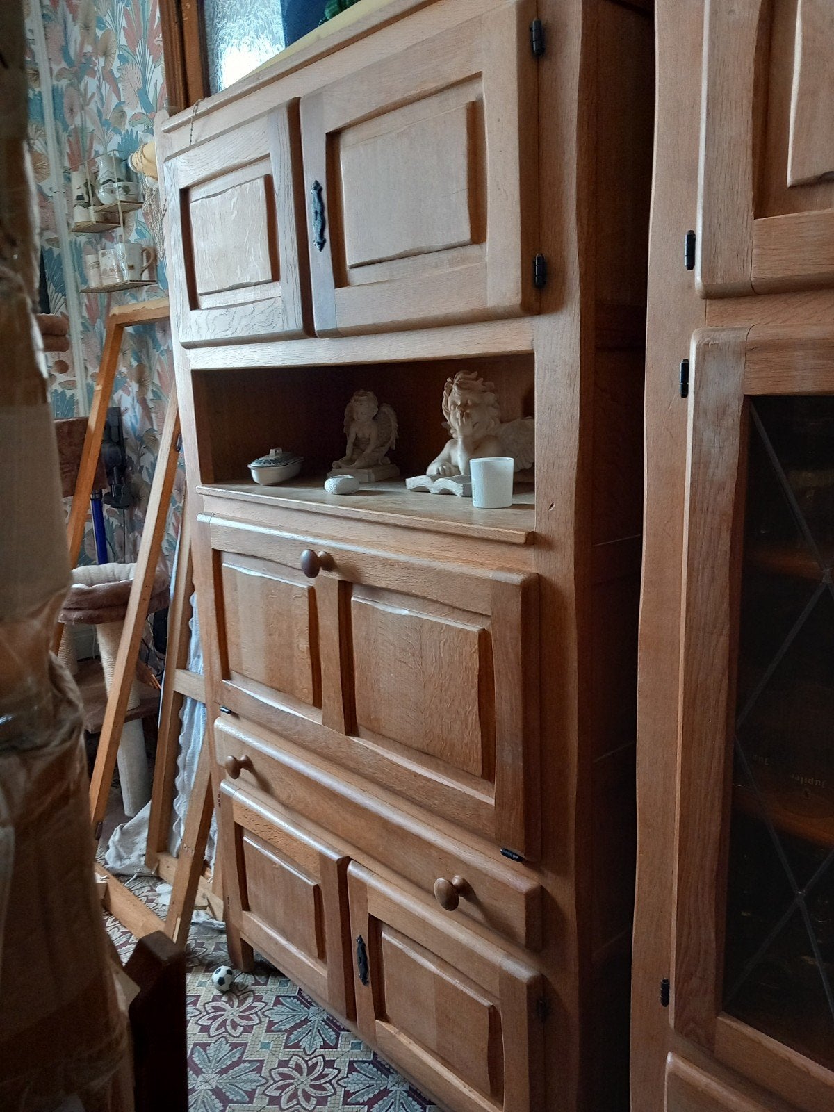 3 meubles en chêne doit partir vite, Enlèvement, Chêne