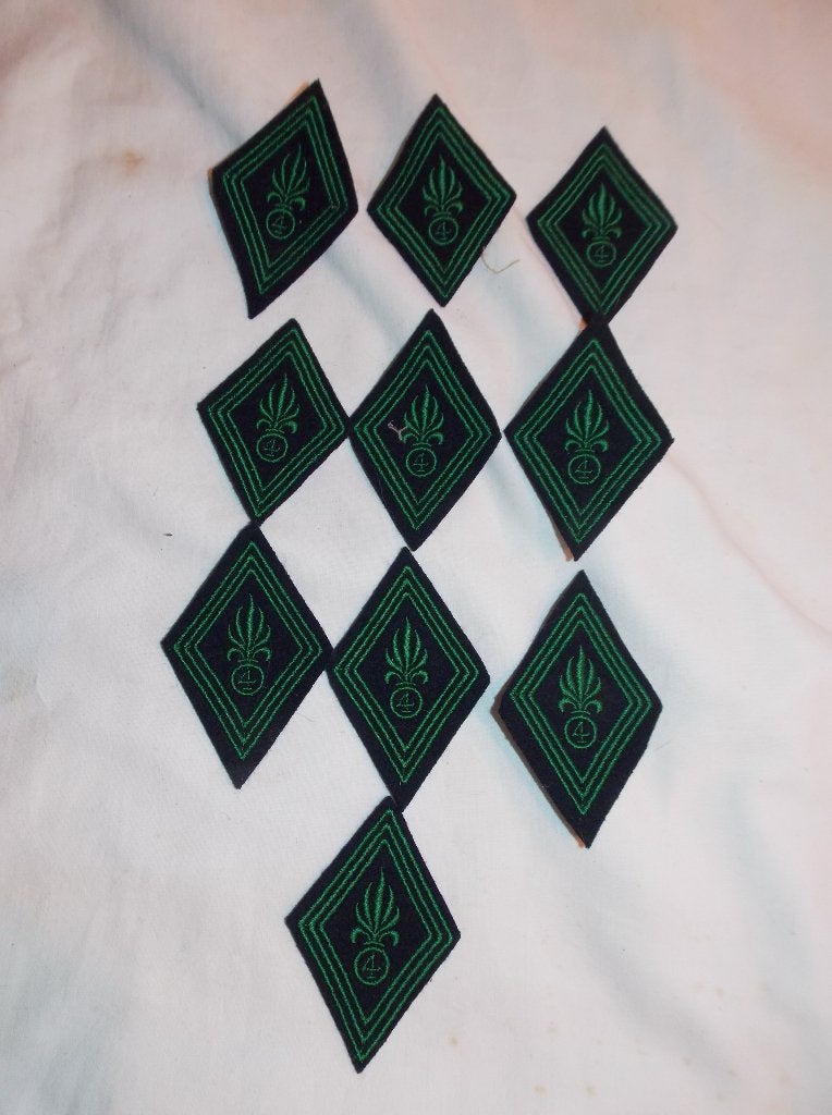 Franse Legion etrangere losange  (D), Verzamelen, Ophalen of Verzenden, Landmacht, Embleem of Badge